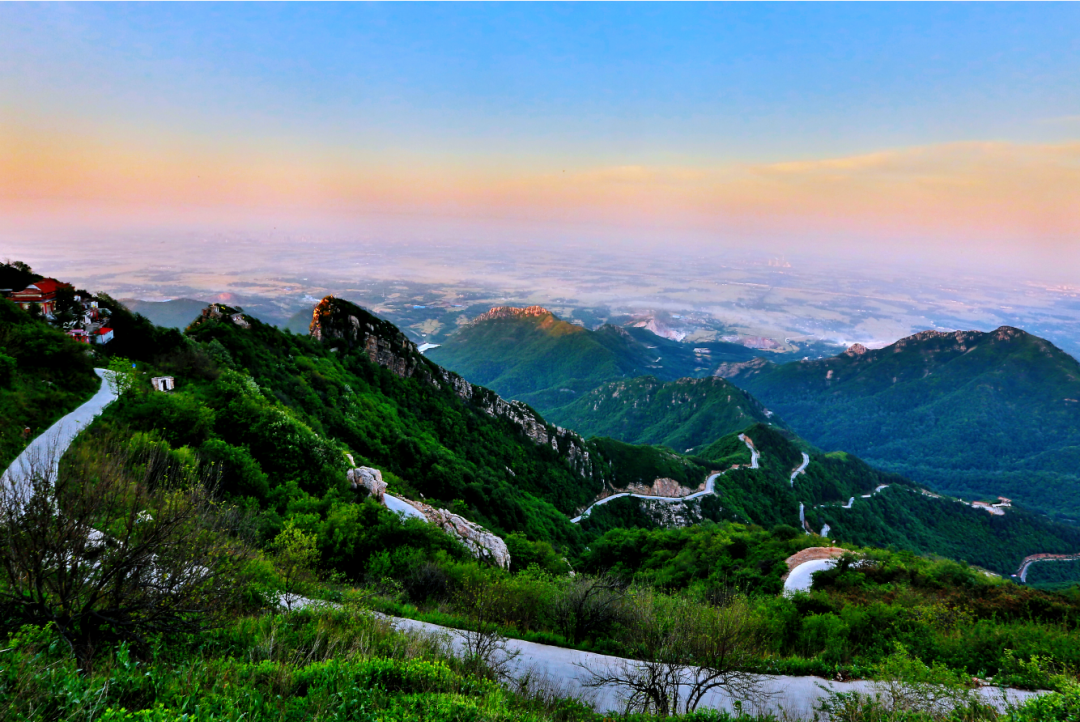 诗意天中 | 登山赏花观云，赏春光无限...