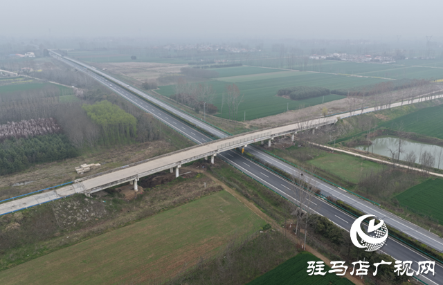 注意绕行！国道107驻马店境东移改建工程新阳高速跨线桥开建