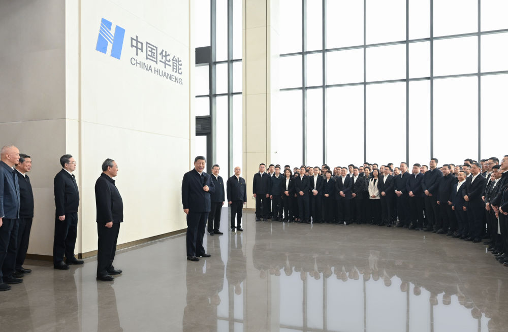 习近平在河北雄安新区考察