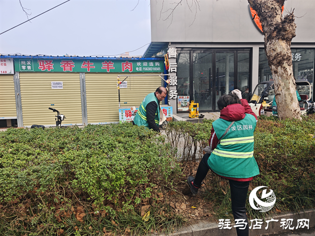  开发区城市管理事务中心:精细管护护美景 筑牢防线保安全