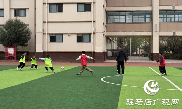驻马店市第三十三小学：绿茵挥洒少年志 赛场激扬体育魂
