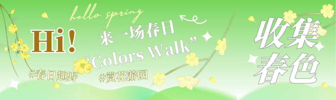 在驻马店，来一场春日“Color Walk”！用脚步收集天中的烂漫春色