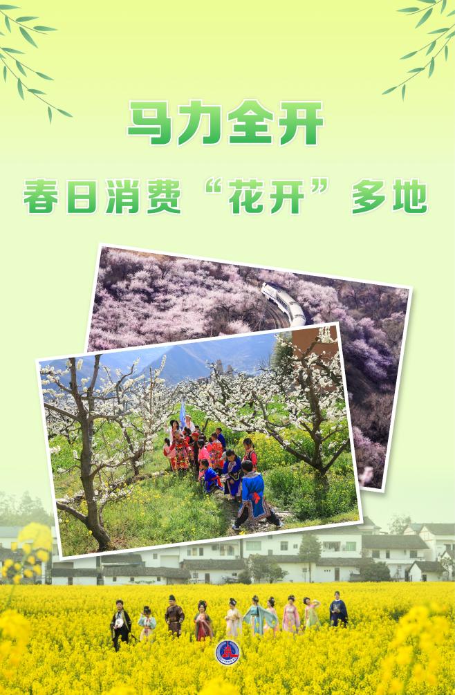 马力全开！春日消费“花开”多地