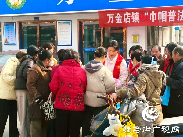 平舆县万金店镇：巾帼普法乡村行 法治护航暖民心