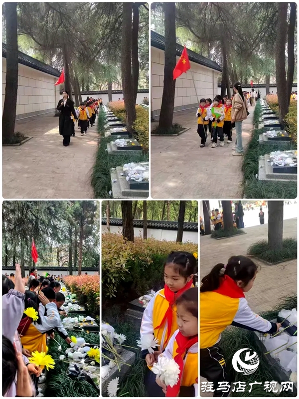 平舆县古槐街道第四小学2026年清明祭英烈暨新队员入队仪式圆满举行