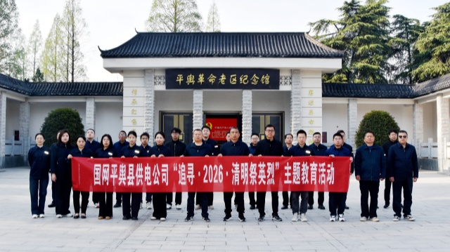 国网平舆县供电公司：清明祭英烈 传承红色基因