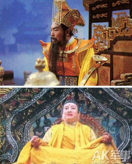 玉帝和如来谁大:辈份 玉皇大帝是创始元灵的看门童子,而如来是创始元